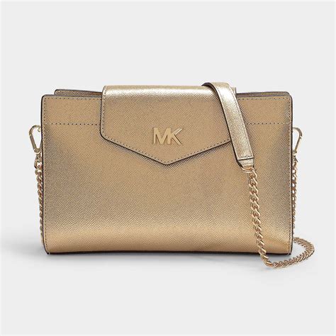 ebay michael kors gold purse|Michael Kors gold crossbody bag.